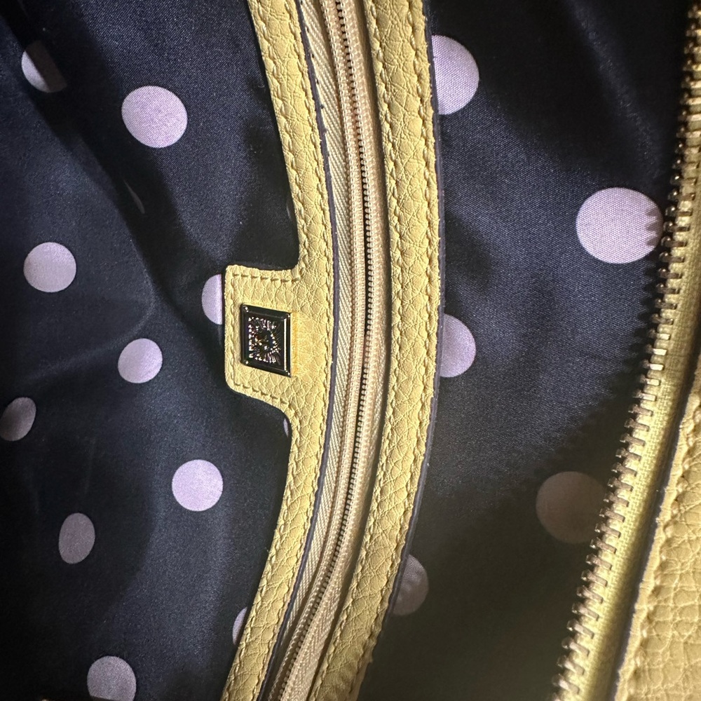 Anne Klein Yellow Handbag - Picture 5 of 6